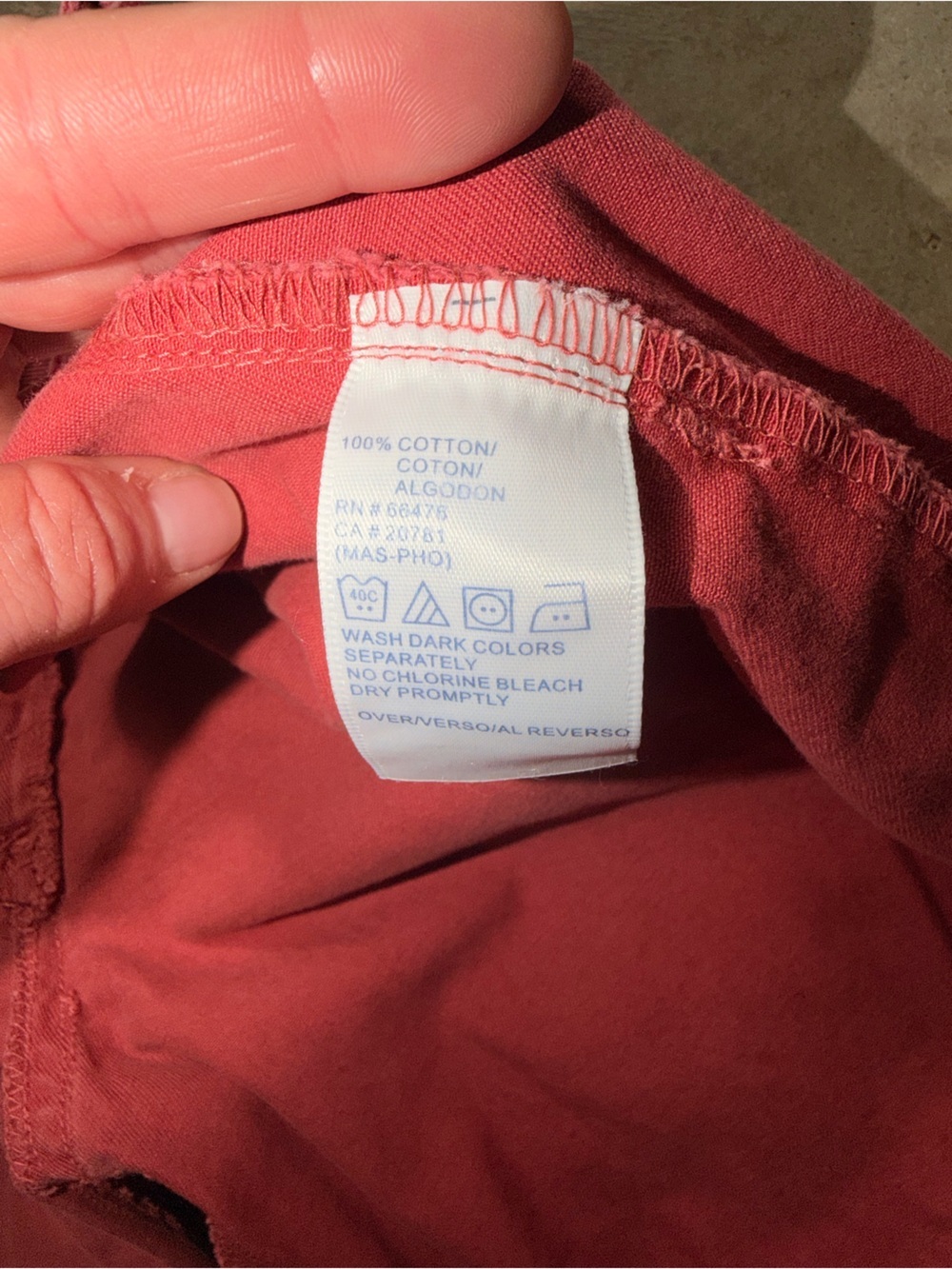 Tommy Hilfiger Women’s Vintage 90’s Y2K Red Chino Straight Ankle Pants - Size 4 - Picture 8 of 9